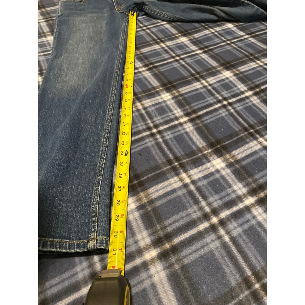 Carhartt Rugged Flex Loose Fit Jeans Womens 2 Regular Medium Wash BD2731-W - Picture 6 of 7